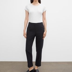 Textured Slim Trousers - New With Tags; NEVER WORN - Black